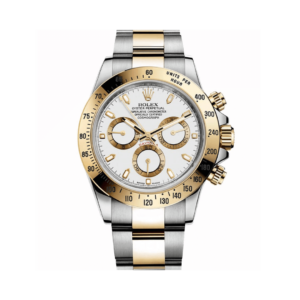 Automatic Rolex Daytona 116523 Replica Black/White Dial Two Tone