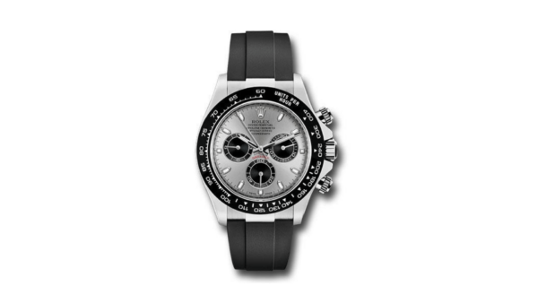 Rolex Cosmograph Daytona 40 Watch Black Oysterflex Strap