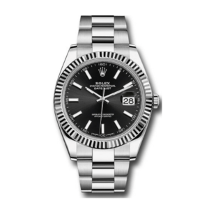 Datejust 126334 Oyster Black Grey Blue