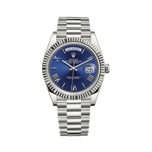 Rolex Day-Date 40mm White Gold Blue