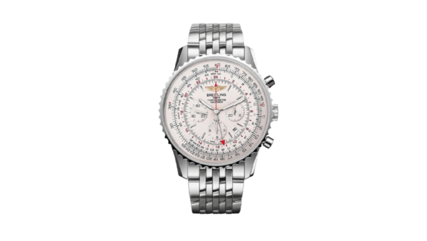 Replica Breitling Navitimer GMT Watch Silver Dial