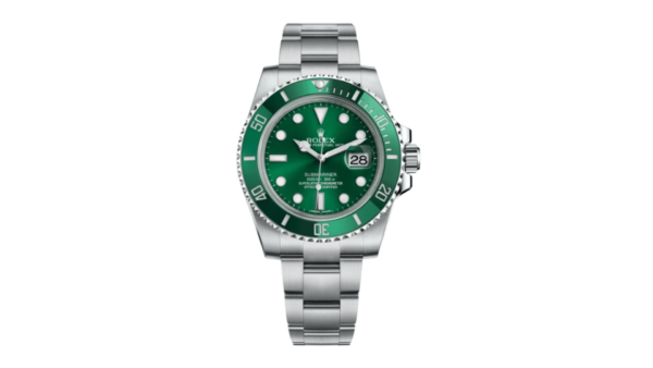 Rolex Submariner Green Dial Steel Mens Watch 116610lv HULK replica