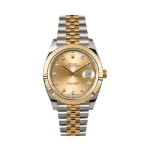 Rolex Datejust II Two Tone Diamond Face Watch Best Copy