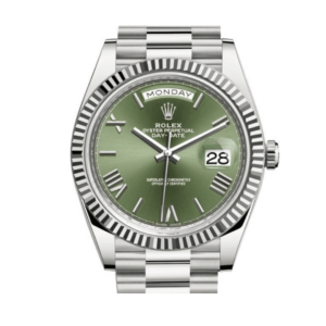 Rolex Daydate Mens Automatic Green Dial