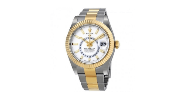 Rolex Sky-Dweller 326933 Champagne- white gold Dial